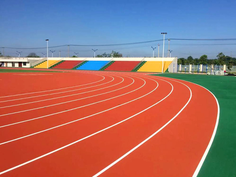 塑膠跑道車胎印